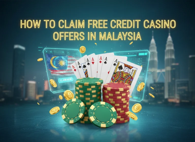 How to Claim Free Credit Casino Offers in Malaysia