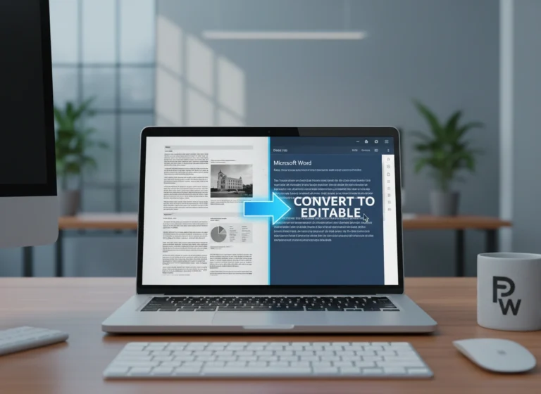How to Convert Scanned PDFs to Editable Word Documents