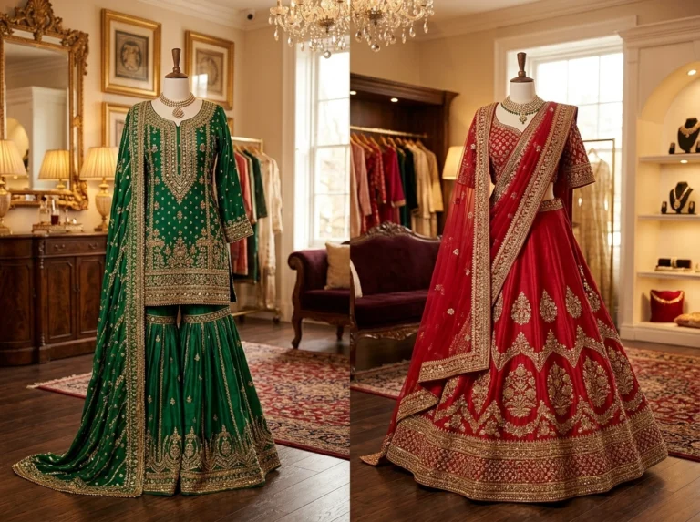 Sharara Dress vs. Lehenga: Which One Should You Wear?