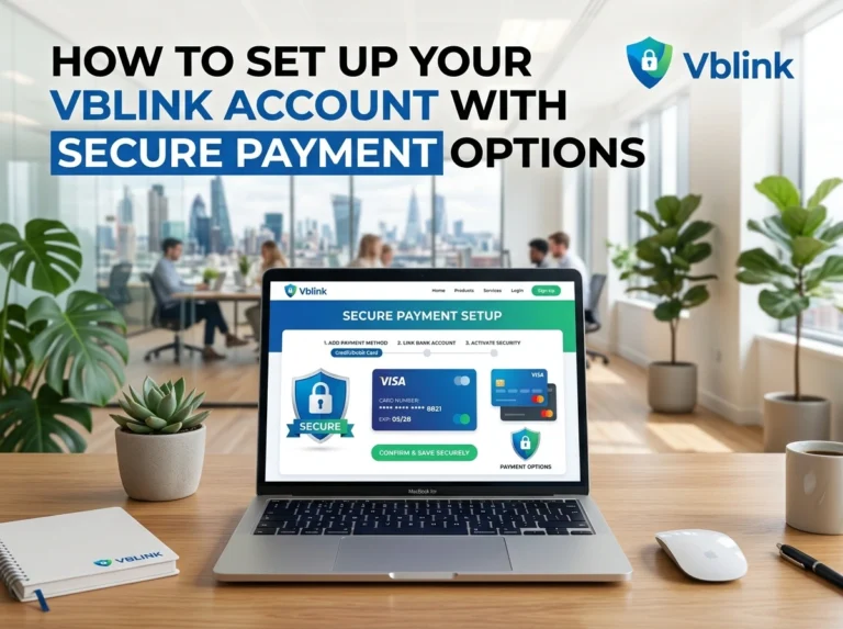 How to Set Up Your Vblink Account With Secure Payment Options