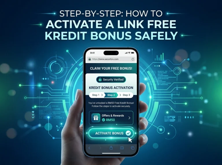 Step-by-Step: How to Activate a Link Free Kredit Bonus Safely