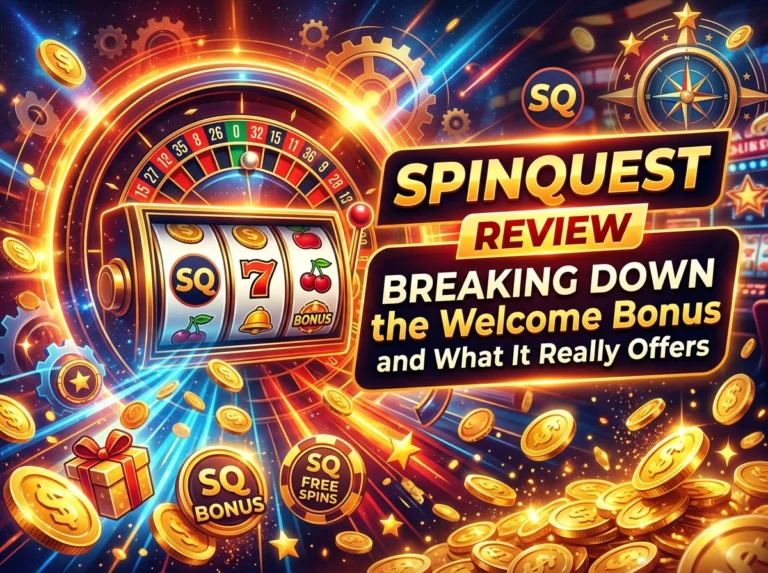 SpinQuest Review: Breaking Down the Welcome Bonus and What It Really Offers
